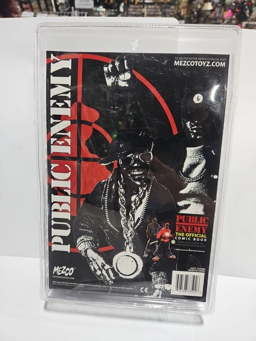 Flavor Flav Public Enemy Hip Hop 9" Figure Statue Figurine MEZCO