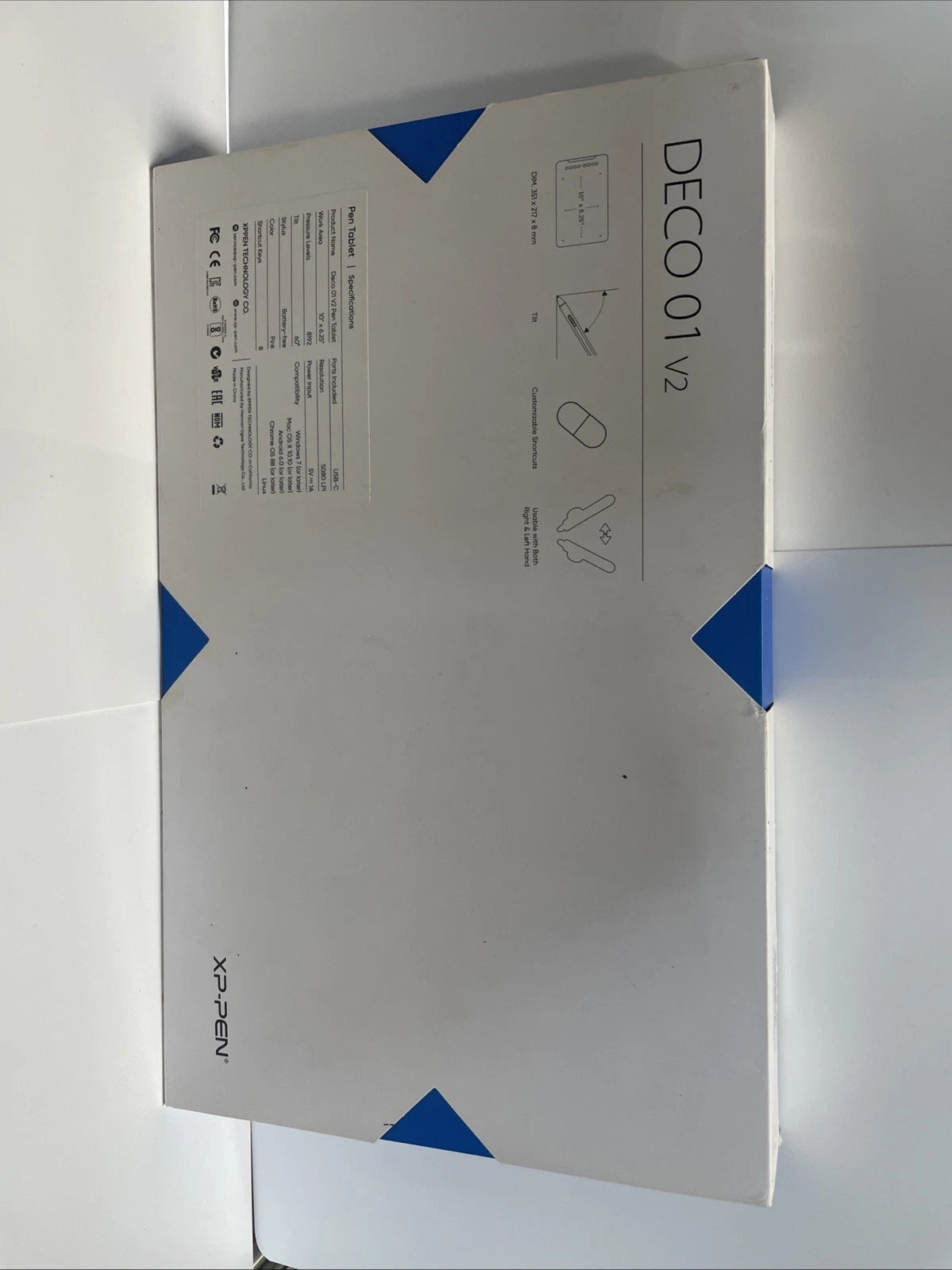 XP Pen Art Deco 01 V2 Drawing Tablet Open Box