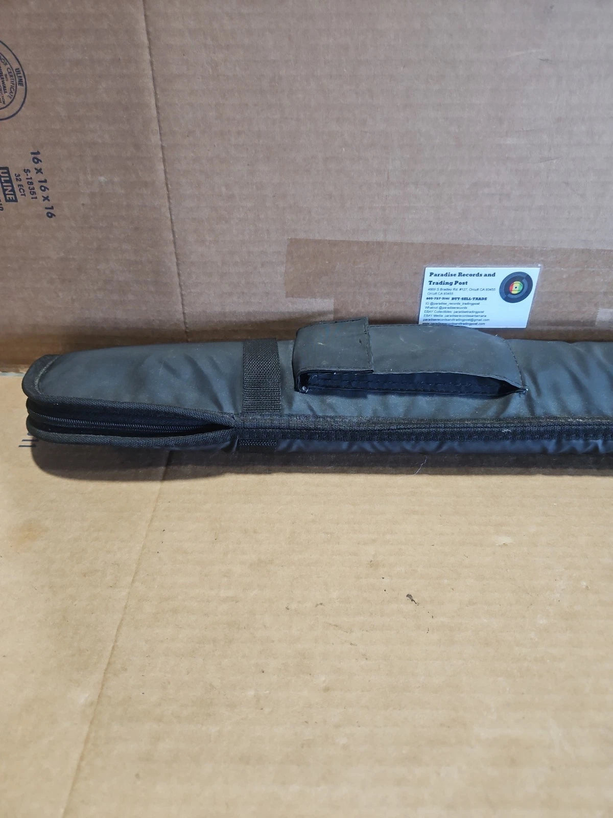 Steve Mizerak The Miz Collection Pool Cue 58 1/2" Long Pre Owned W Bag