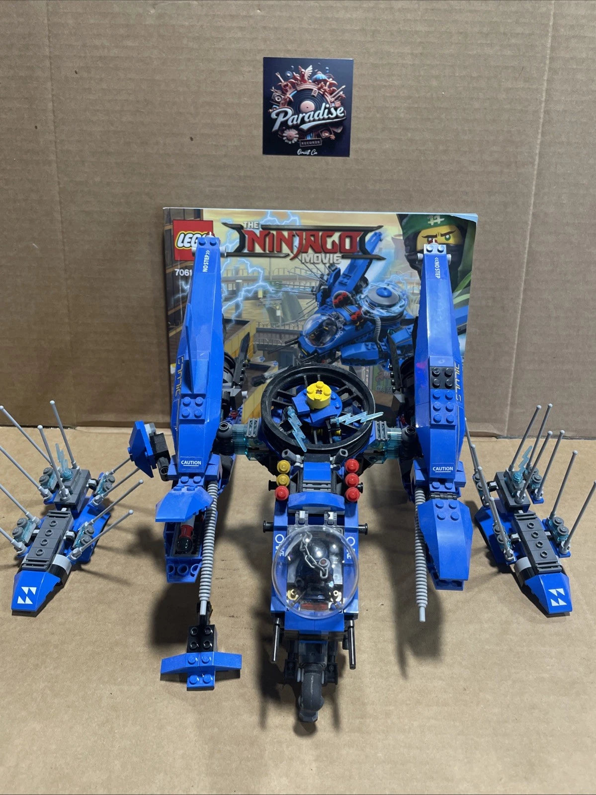 LEGO Ninjago Movie: Lightning Jet Set (70614) with 1 Minifig - READ DESCRIPTION