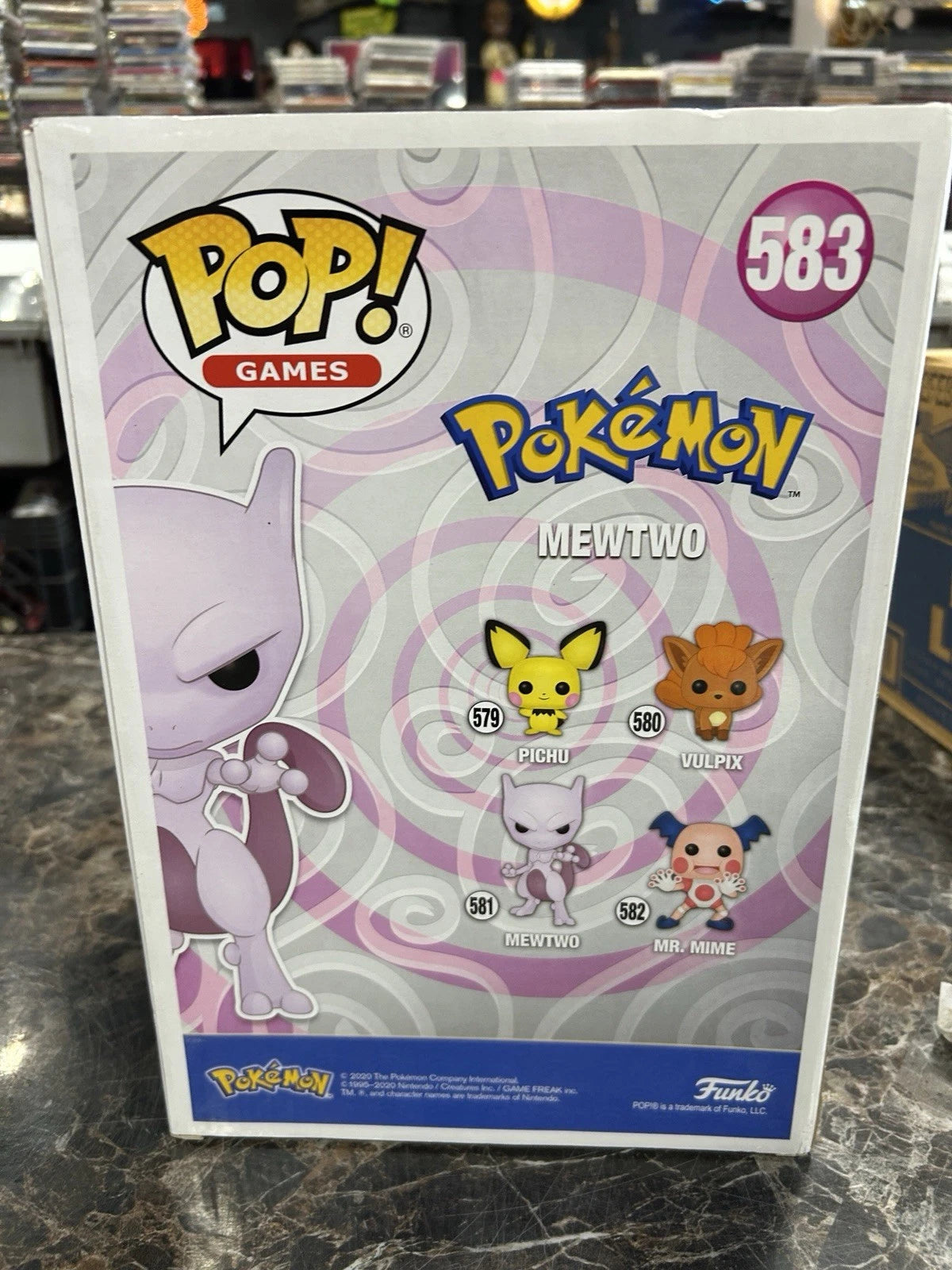 Funko Pop! Vinyl Jumbo 10": Pokémon - Mewtwo (10 inch) - Target (Exclusive) #583