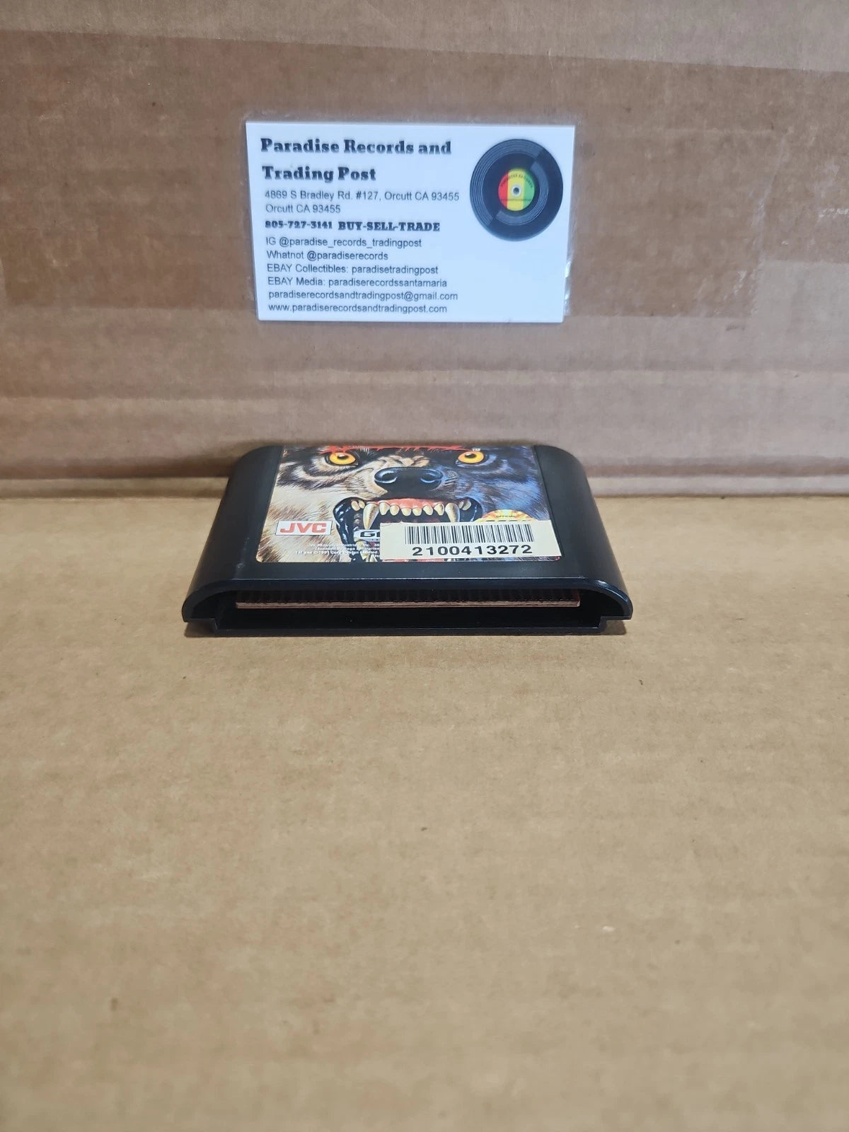 Wolfchild (Sega Genesis) Vintage Game Cart With Box/Case