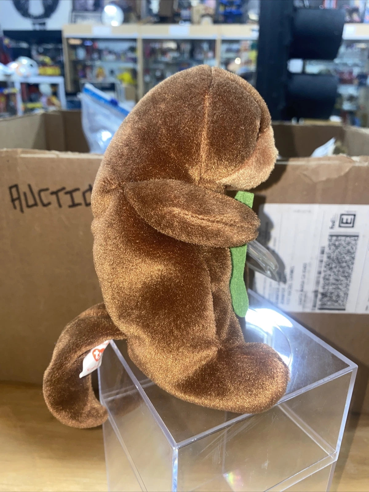PERFECT CONDITION TY Seaweed Beanie Baby W/ PVC Pellets. Tag *ERRORS* 1995