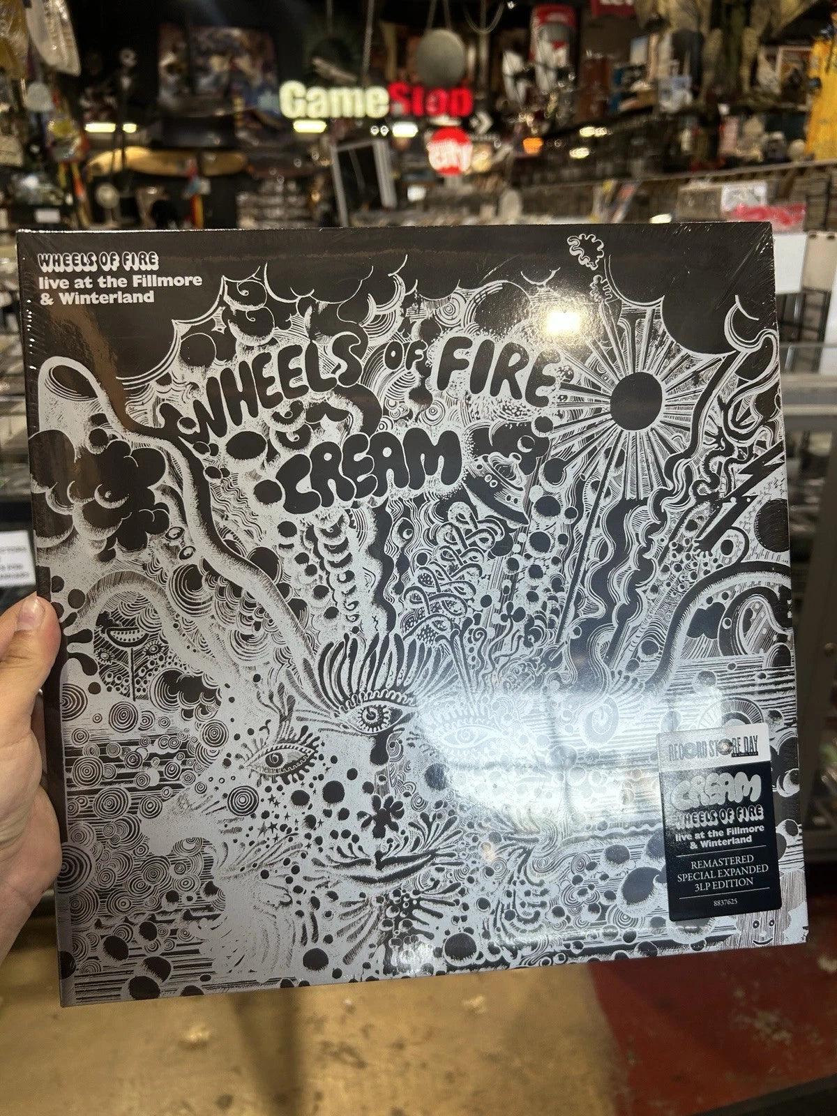 CREAM - WHEELS OF FIRE LIVE AT THE FILLMORE AUDITORIUM WINTERLAND RSD 2026 3 LP