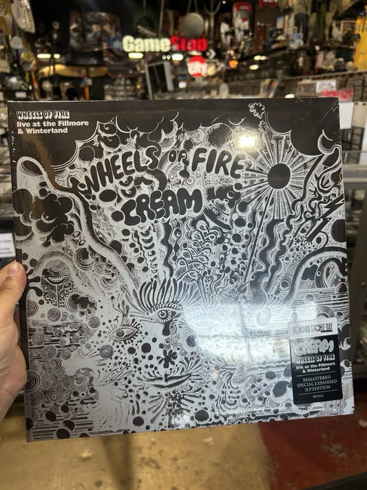 CREAM - WHEELS OF FIRE LIVE AT THE FILLMORE AUDITORIUM WINTERLAND RSD 2026 3 LP
