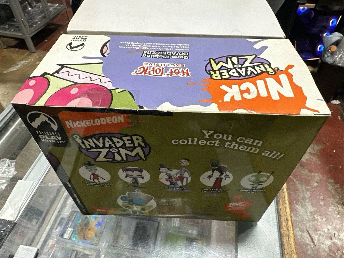 2005 Palisades Invader Zim Hot Topic Exclusive Germ Fighting Invader Zim SEALED