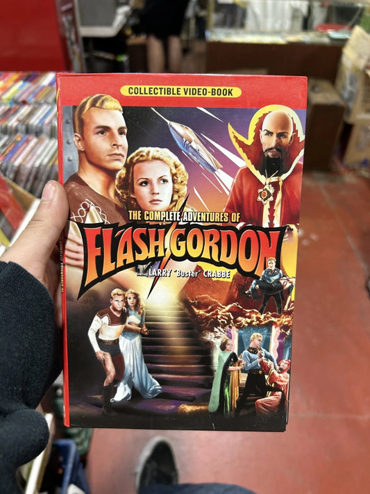 The Complete Adventures of Flash Gordon DVD With Book
