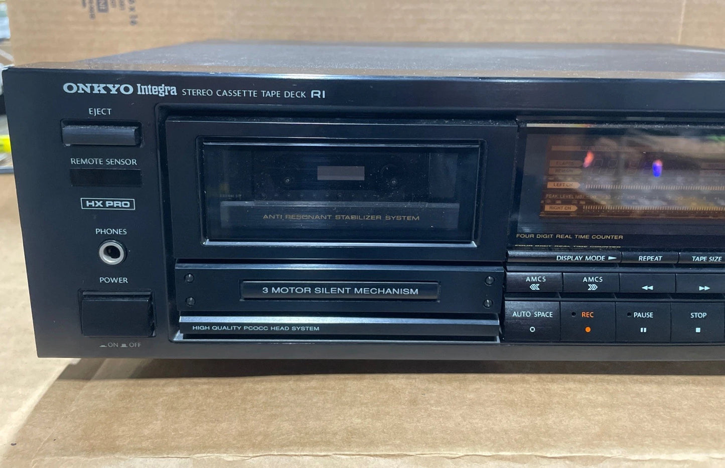 Onkyo Integra Stereo Cassette Tape Deck TA-2700 Tested Works