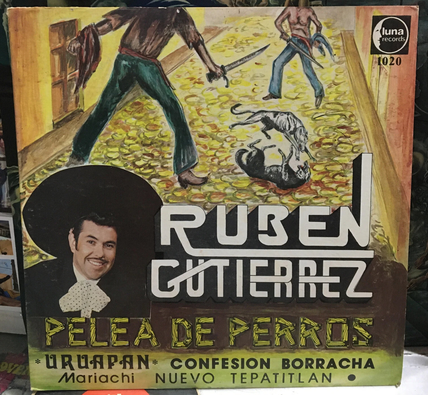 Ruben Gutierrez Pelea De Perros Import Record LPLU-1020