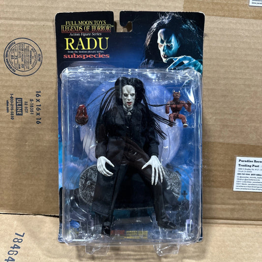 1998 Full Moon Toys Radu Action Figure Subspecies Horror Vampire New Box Wear