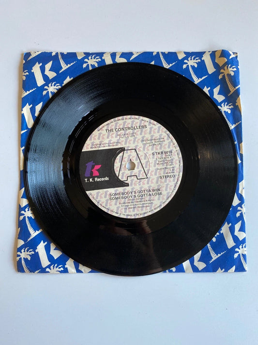 THE CONTROLLERS.SOMEBODY'S GOTTA WIN / FEELING A.UK ORIG SOUL PROMO 7" &CO/SL.EX