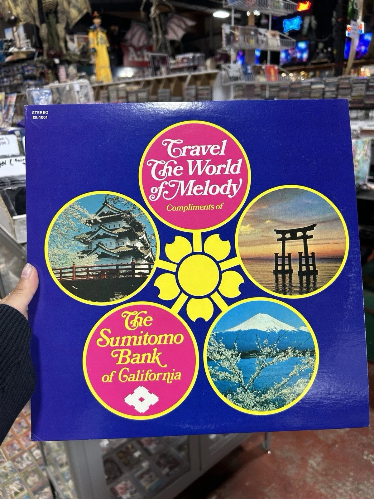 Travel The World Of Melody-The Sumitomo Bank of California LP vg++