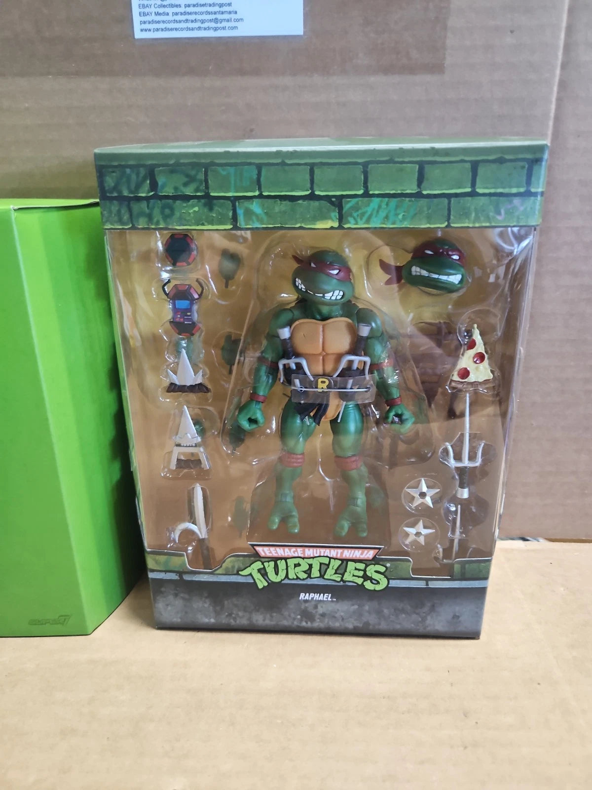 TMNT Ultimates Raphael Action Figure With Box Super7 81160