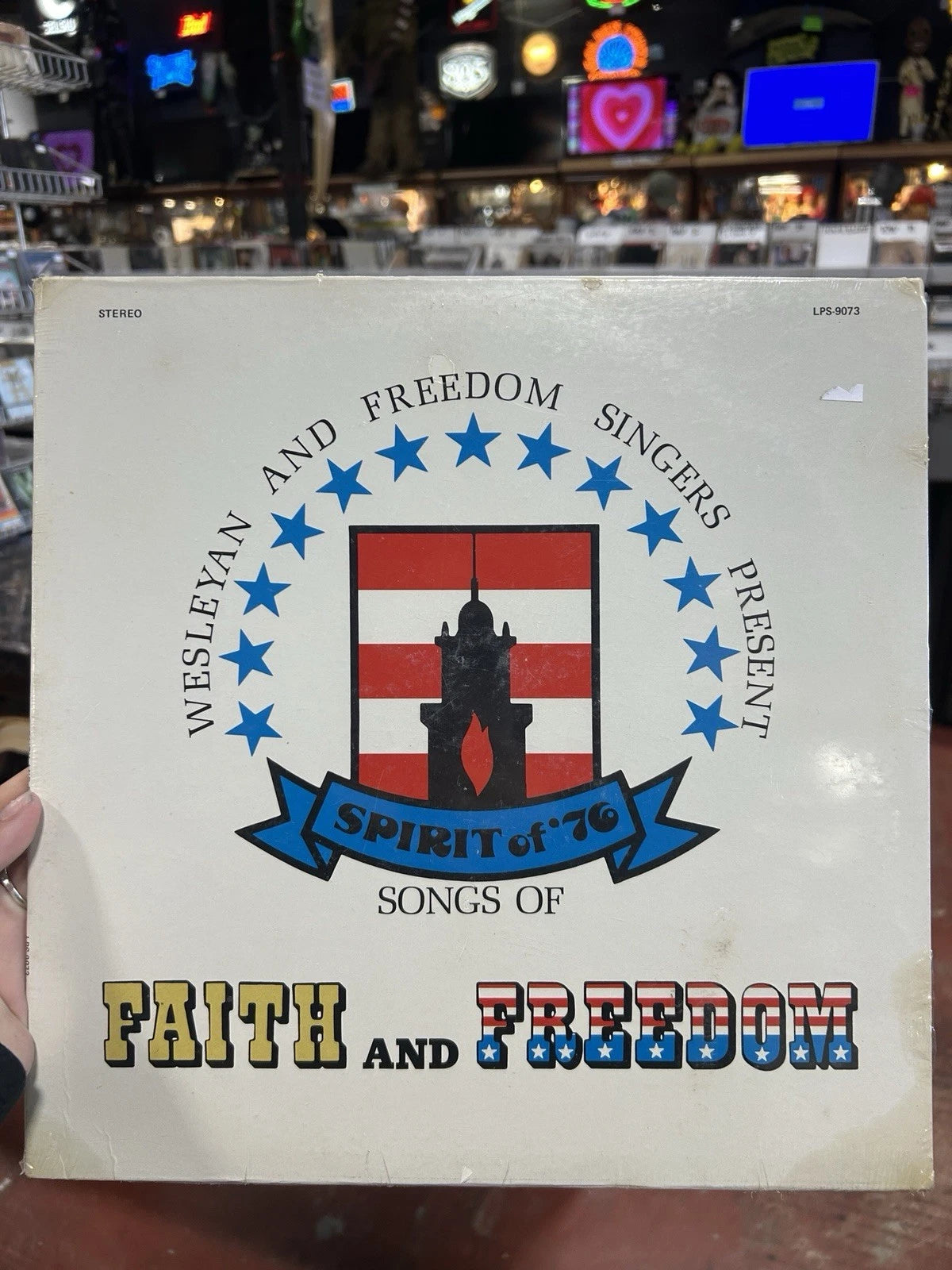 Wesley And Freedom Singers Faith and Freedom LPS-9073