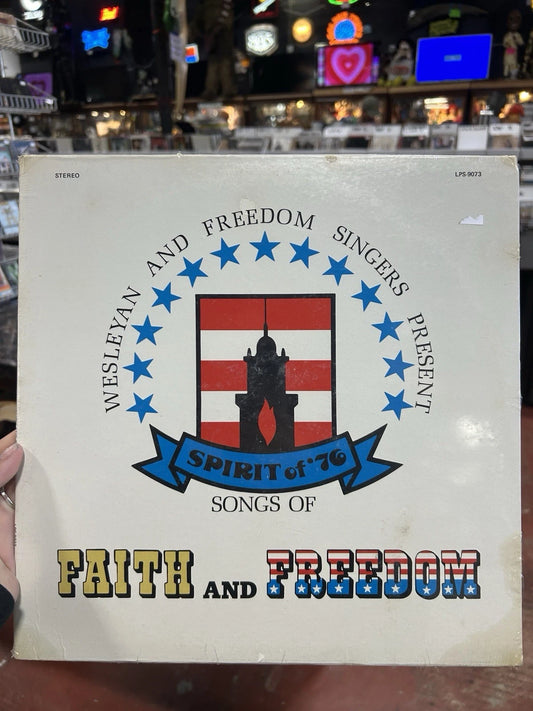 Wesley And Freedom Singers Faith and Freedom LPS-9073