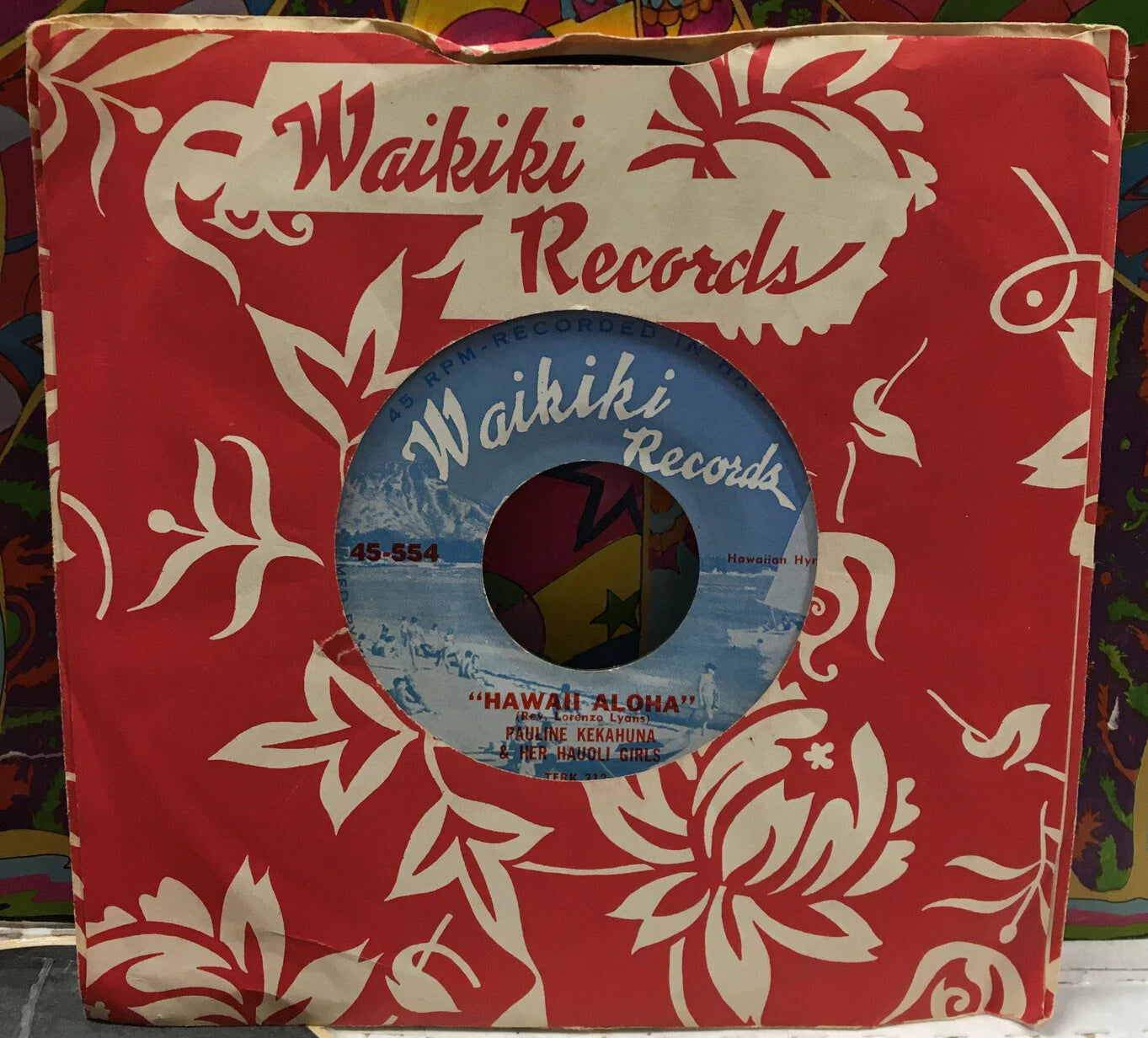 Lani,Lahela,Nina Pua Carnation 7” Single 45-554