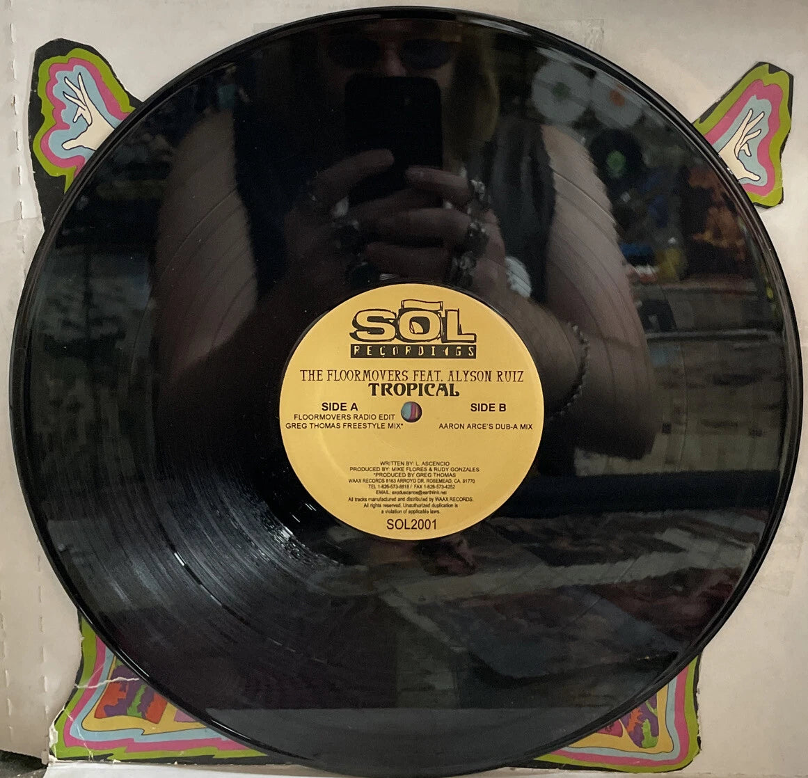 The Floormovers Tropical 12” Single SOL2001