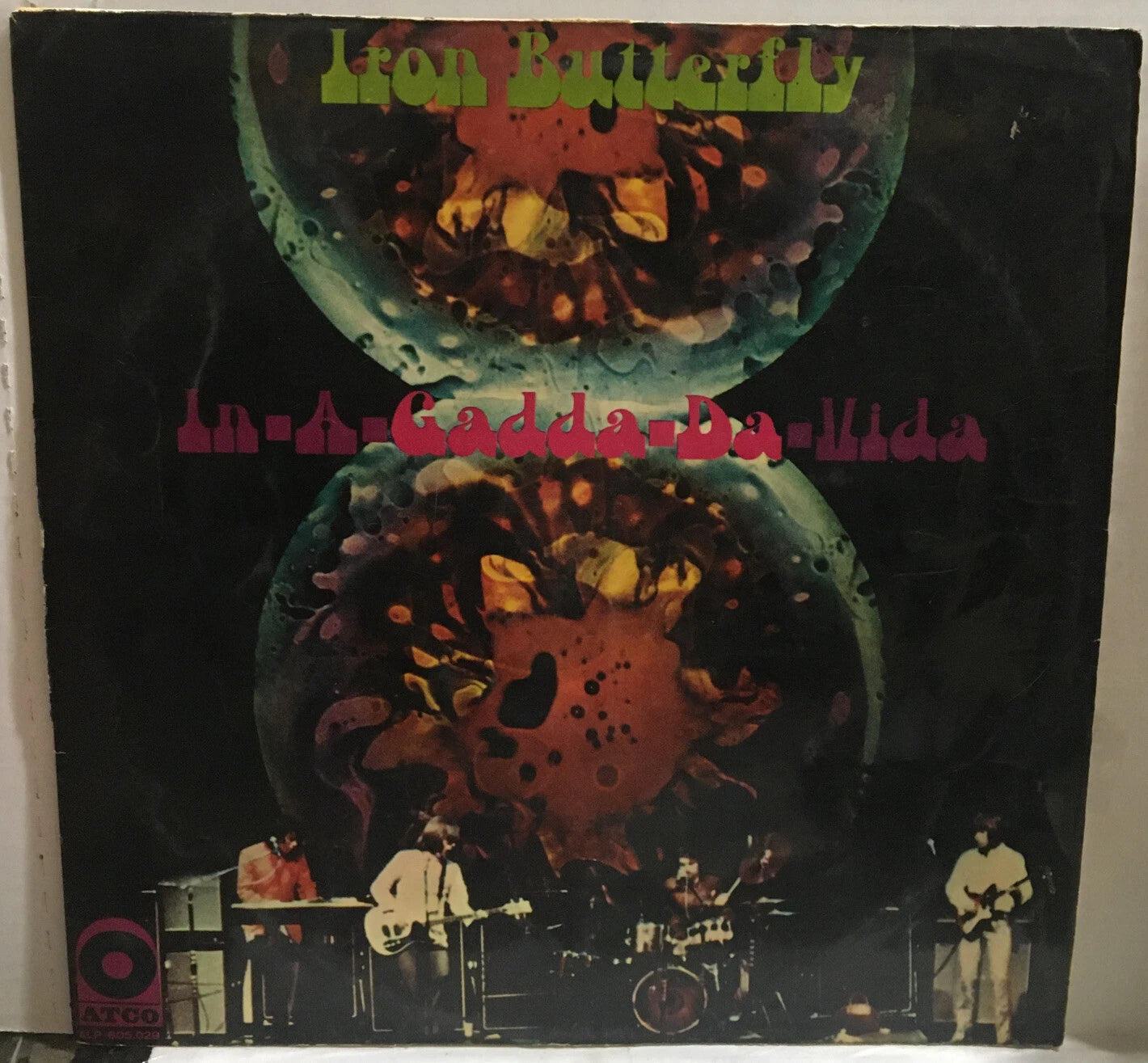 Iron Butterfly In-A-Gadda-Da-Vida Brazil Import Record APL605.029