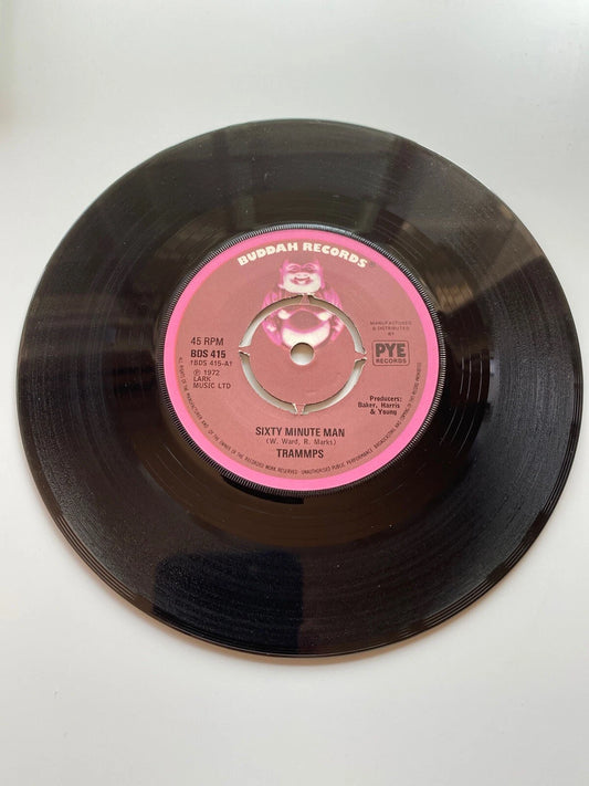 TRAMMPS - SIXTY MINUTE MAN/SCRUB BOARD (BUDDAH 7") UK IMPORT