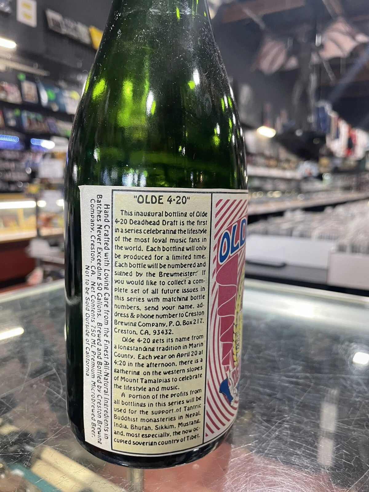 Olde 4-20 Grateful Dead Deadhead Draft Creston Brewing Compnay