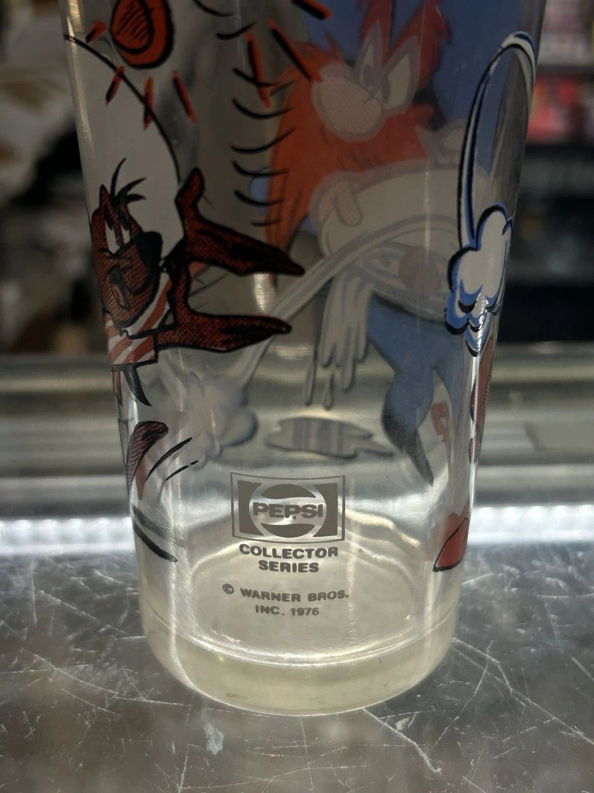 1976 LOONEY TUNES YOSEMITE SAM & SPEEDY GONZALES PEPSI CUP