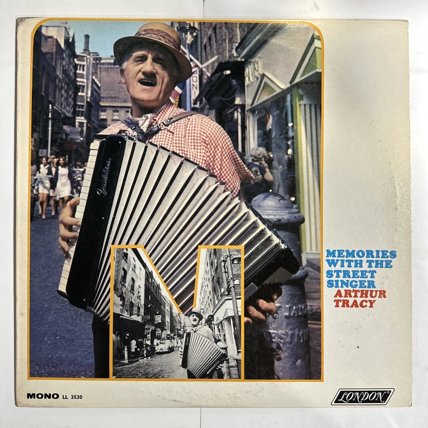 Arthur Tracy - Memories With The Street Singer - mono ll 3530 vg+