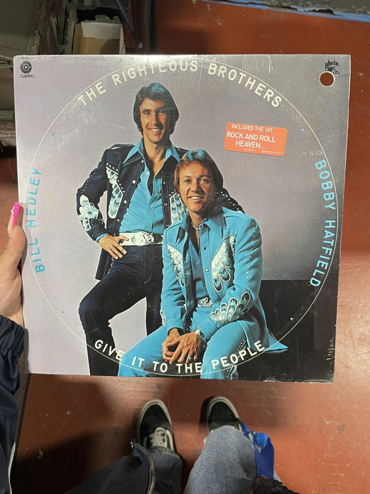 RIGHTEOUS BROTHERS Give It To The People 1974 Vinyl LP Capitol ST-9201 Sealed