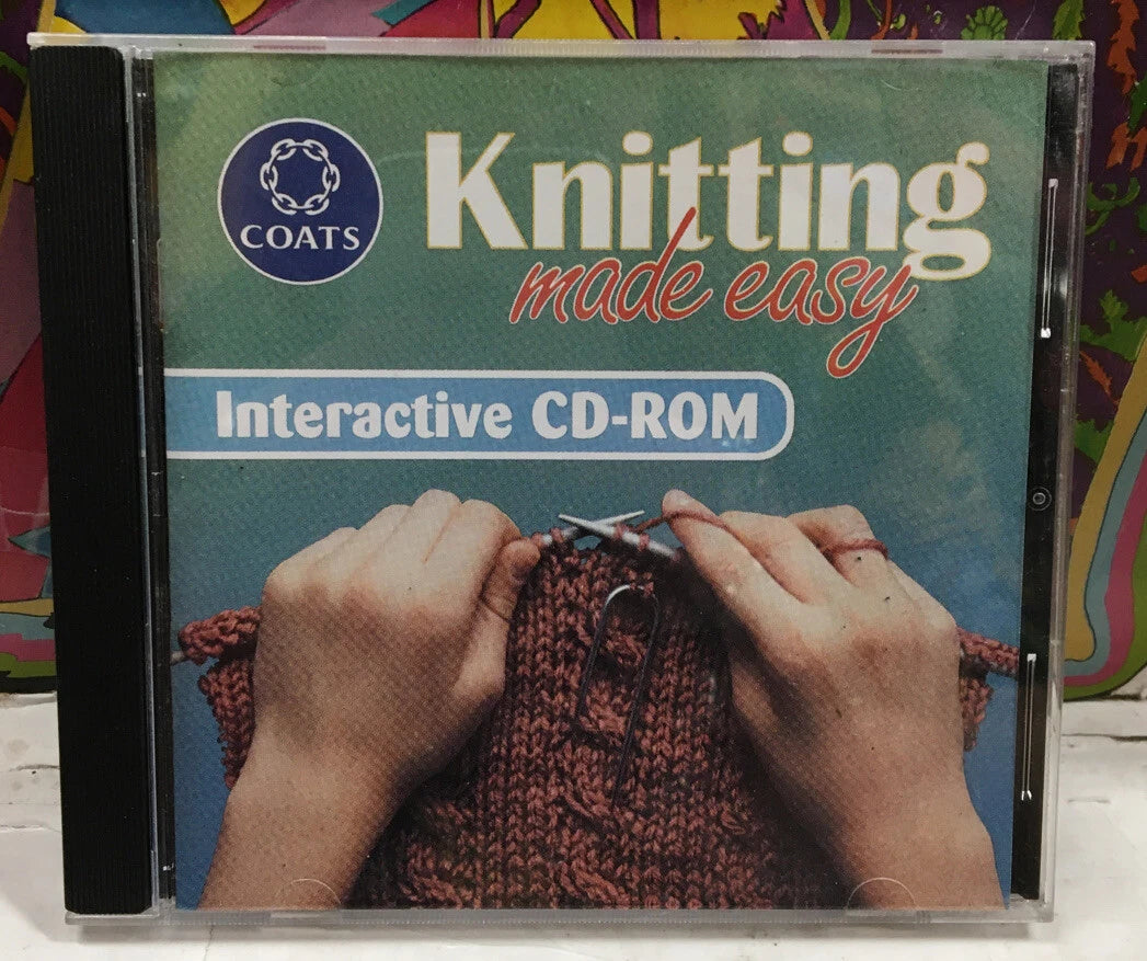 Knitting Made Easy Interactive CD-Rom
