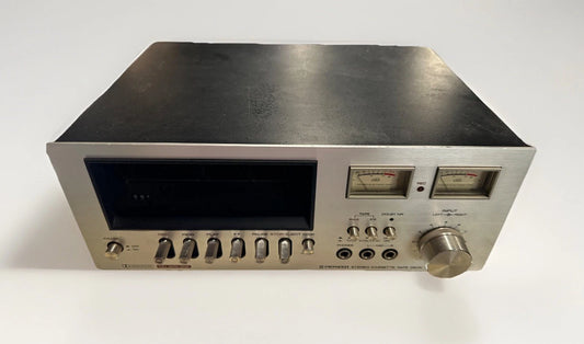 Pioneer CT-F2121 Stereo Cassette Tape Deck Wood Cabinet NEW BELTS Works great