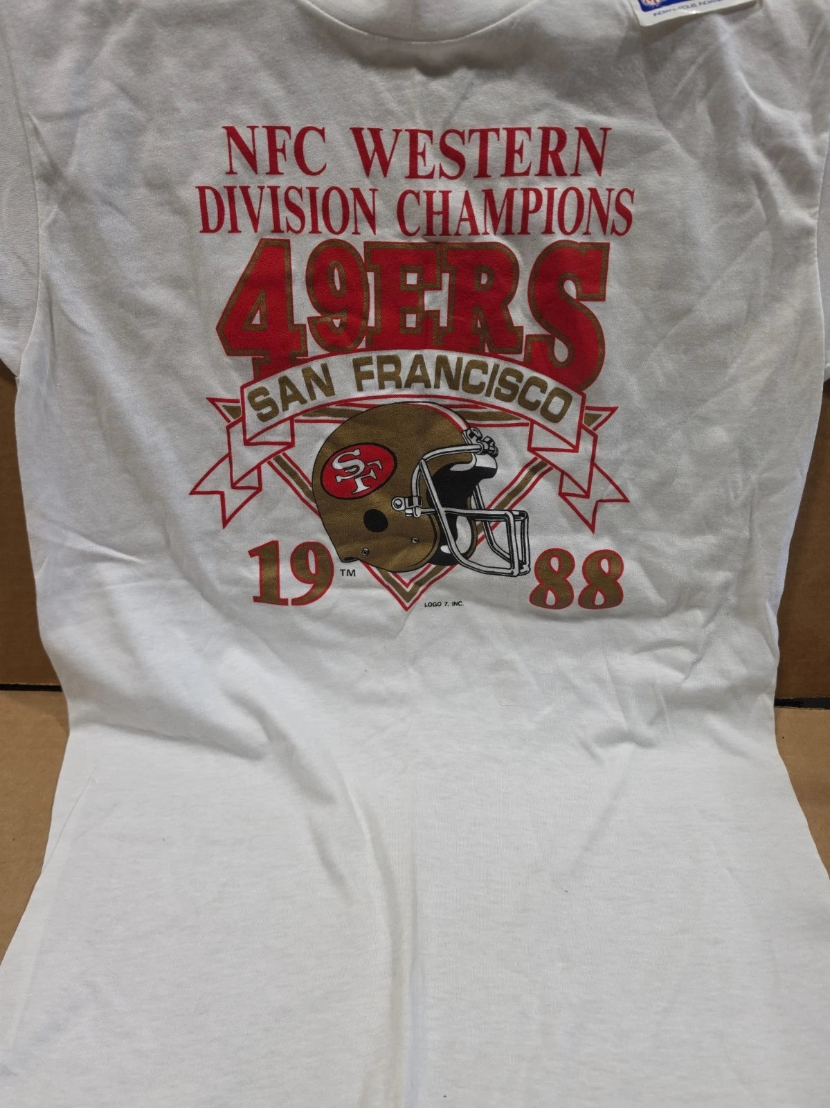 49ers 1988 NFC Western Division Champions T Shirt