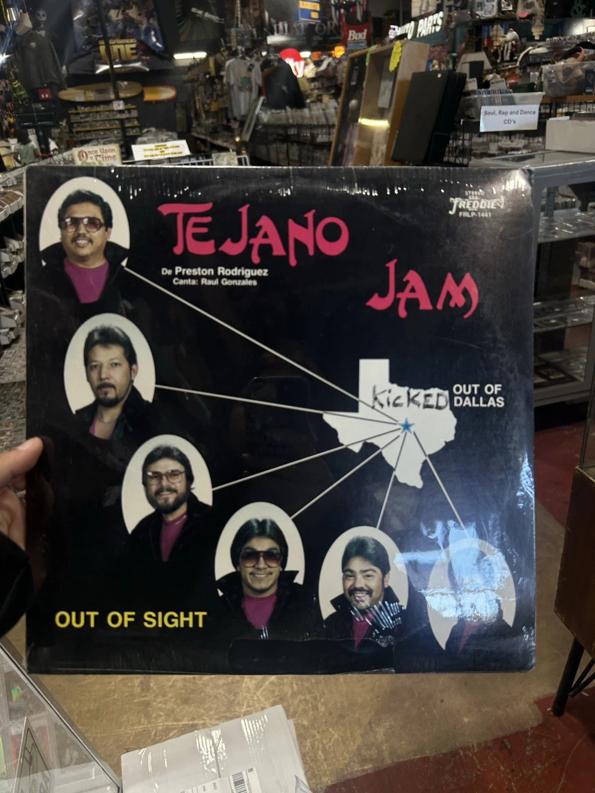 TEJANO JAM De PRESTON RODRIGUEZ LP*CANTA RAUL GONZALES*TEJANO*New Sealed Rare!