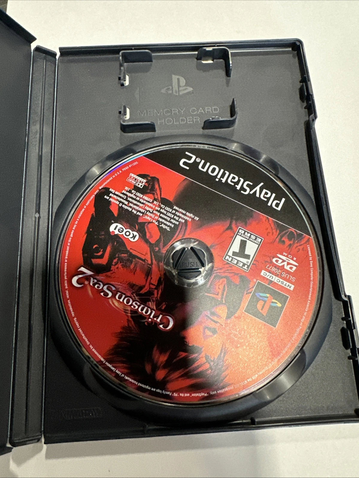 CRIMSON SEA 2 (2004 Playstation 2 PS2) -- Koei RPG No Manual