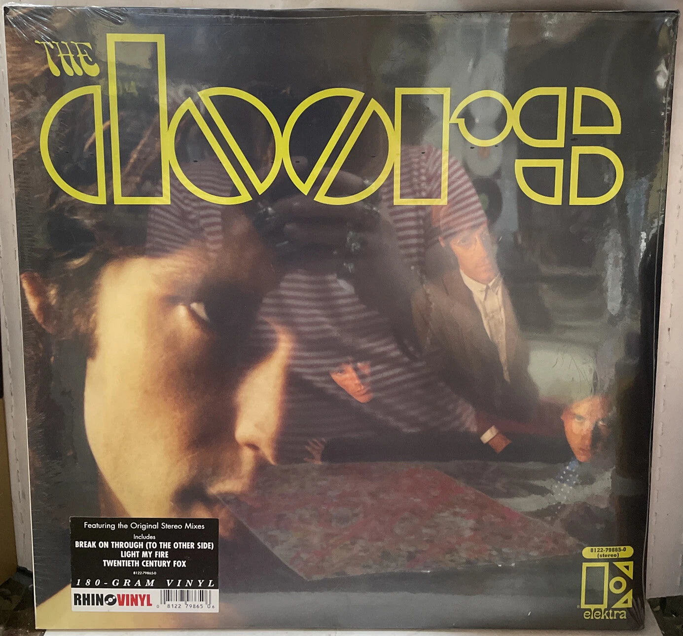 The Doors Self Titled UK 180 Gram Sealed Stereo Reissue Record 8122-79865-0