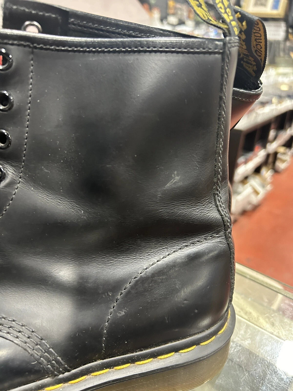 Dr. Martens AirWair Boots with Bouncing Soles-Black Size 11