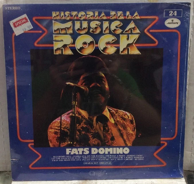 Fats Domino Historia De La Musica Rock Sealed Import Record
