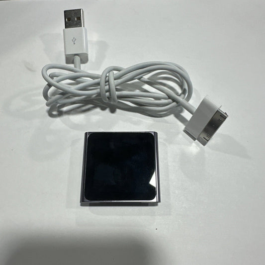 iPod Nano 6th Gen - Bad Battery - Tested - Works
