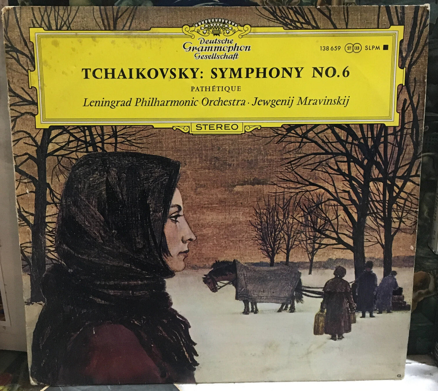 Tchaikovsky: Symphony NO.6 German Import Record 138659SLPM