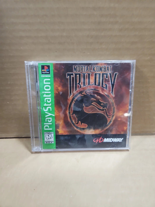 Midway Mortal Kombat Trilogy Greatest Hits Fighting Game for PlayStation 1