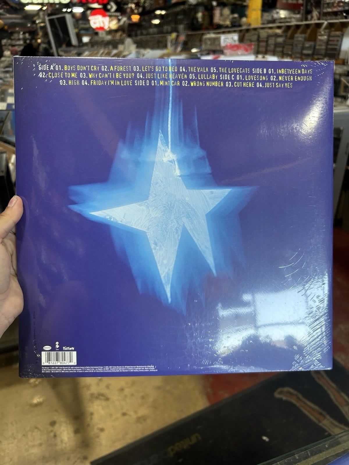 The Cure "Greatest Hits" Record Store Day 2026 25th Anniversary Silver vinyl!