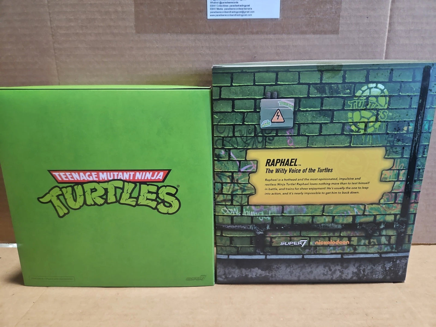 TMNT Ultimates Raphael Action Figure With Box Super7 81160