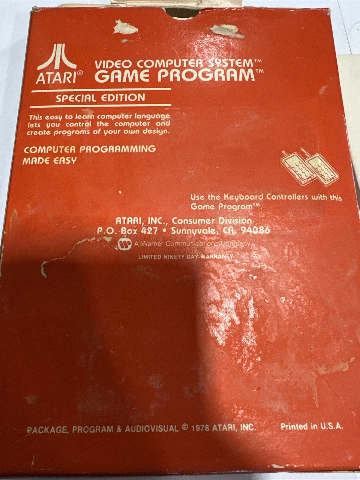 Atari Basic Programming Atari 2600 Special Edition Manual Included Boxed