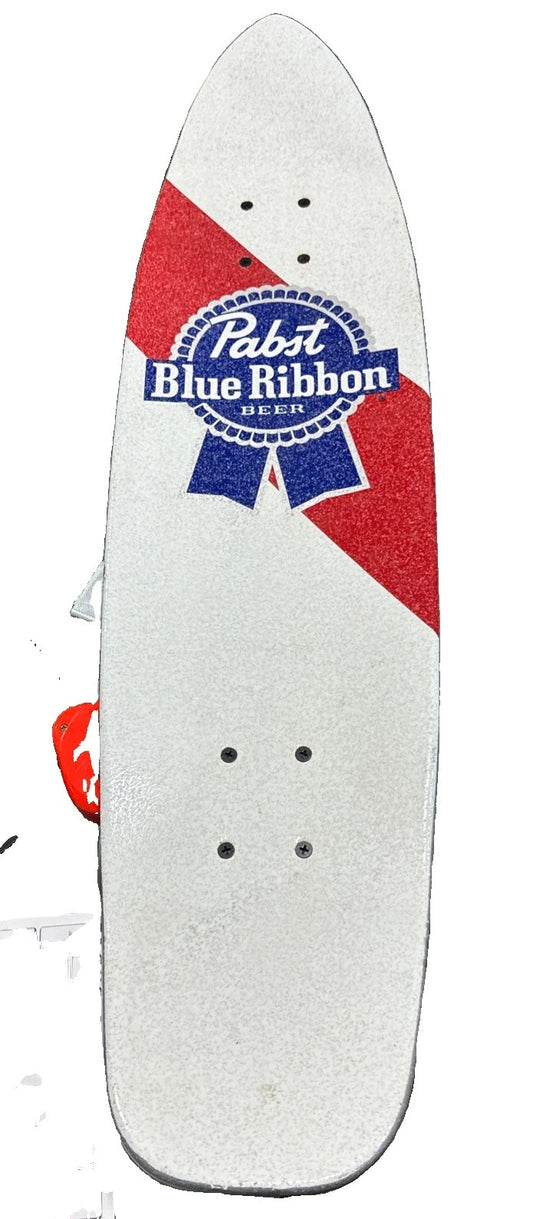 Santa Cruz x Pabst Blue Ribbon "Cold One" Skateboard Deck Built-in Bottle Opener
