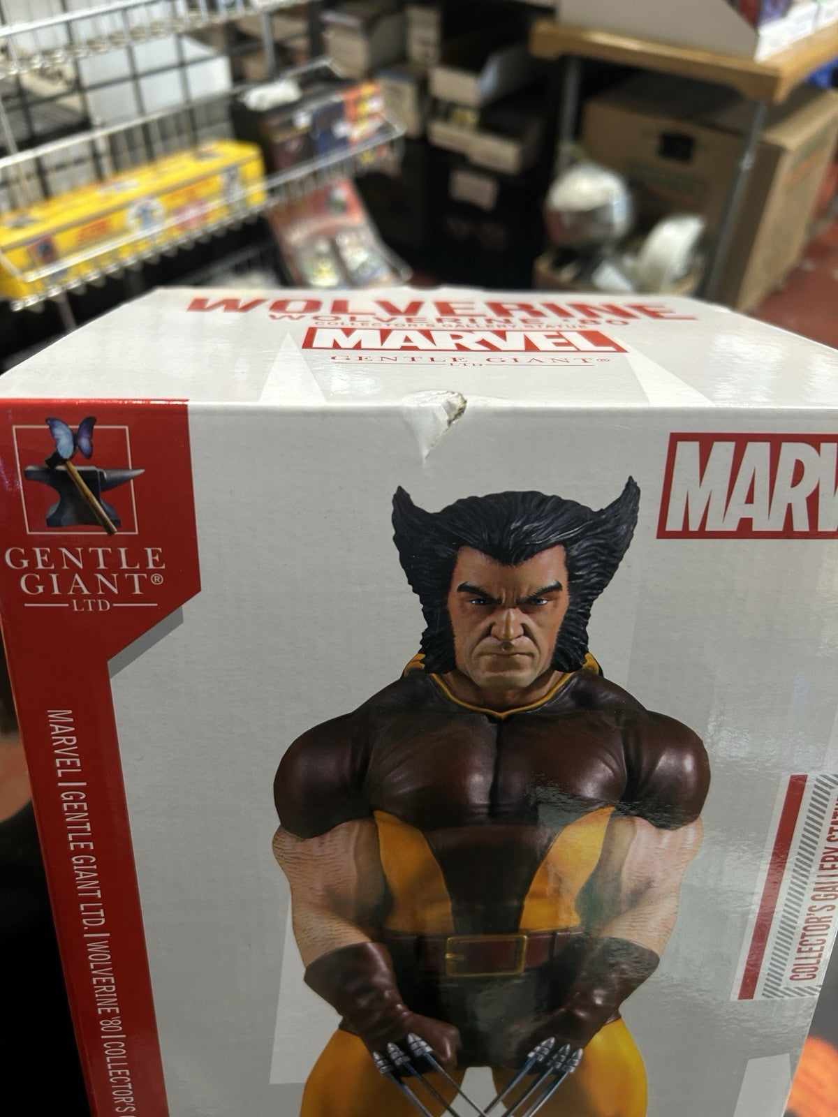 WOLVERINE '80 Collector's Gallery Statue Gentle Giant X-Men Marvel #997/1000