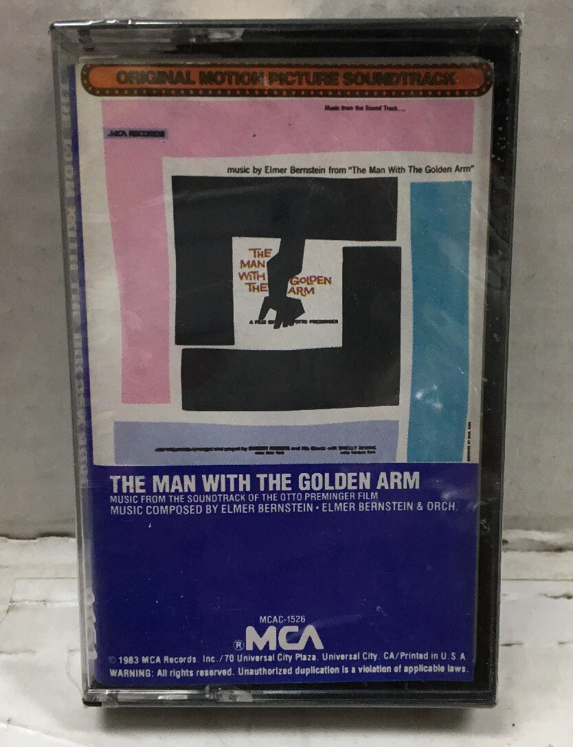 The Man With The Golden Arm Sealed Soundtrack Cassette