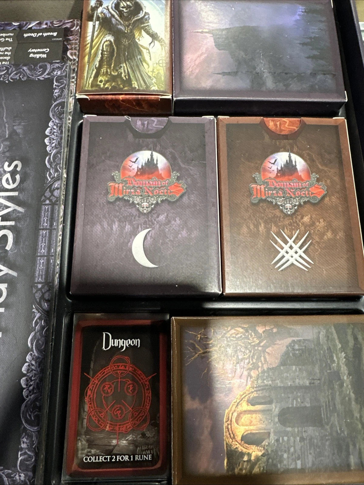HEXplore It: The Domain of Mirza Noctis boardgame 2022 MJD Read Description