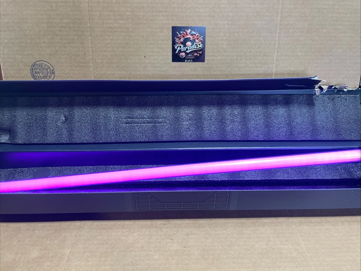 Disney Parks Star Wars Galaxy's Edge Mace Windu Legacy Lightsaber Hilt 26” Blade