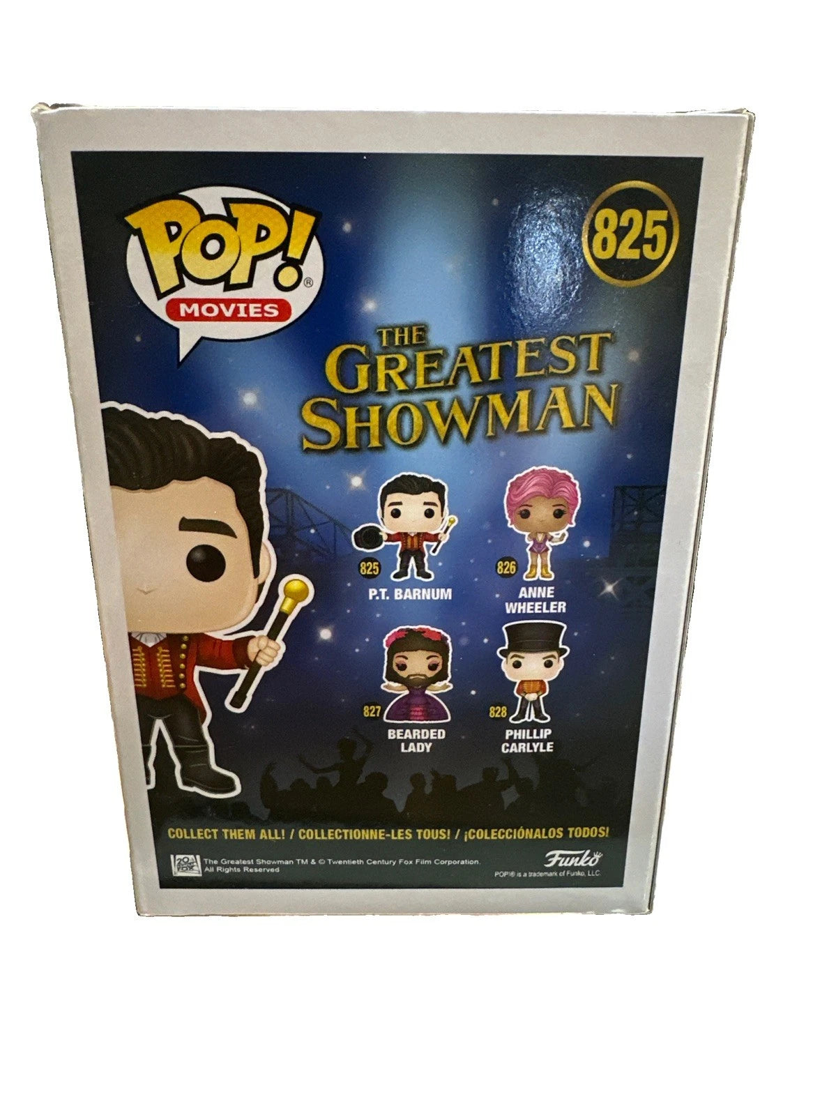 Funko Pop! Vinyl: P.T. Barnum #825 New