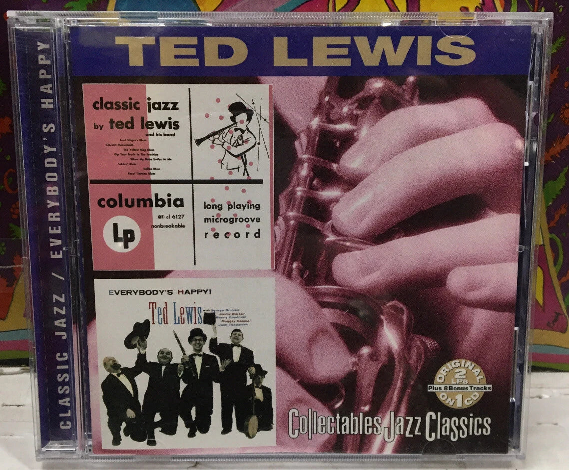 Ted Lewis Classic Jazz/Everybodys Happy! CD