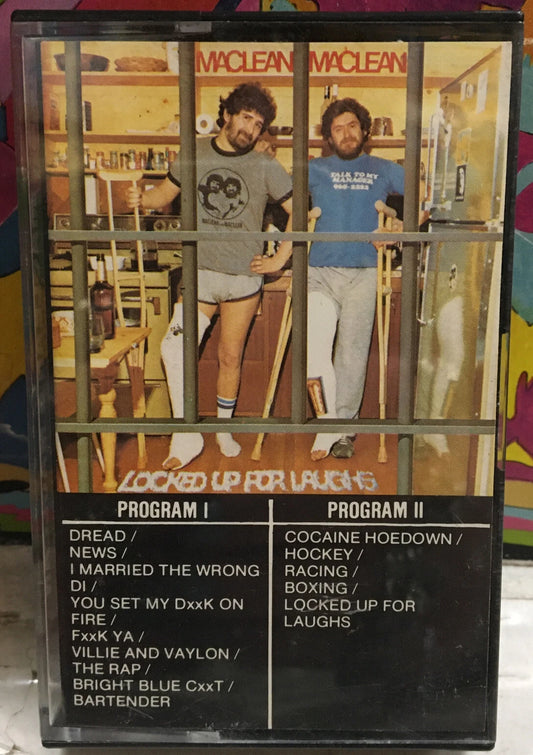 MacLean & MacLean Locked Up The Laughs Canada Import Cassette