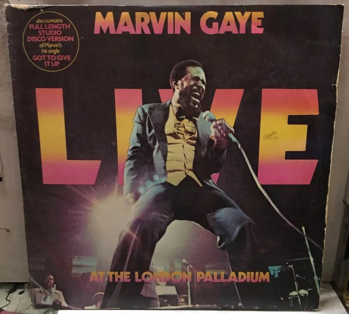 Marvin Gaye Live At The London Palladium UK Import Record Set TMPS6006
